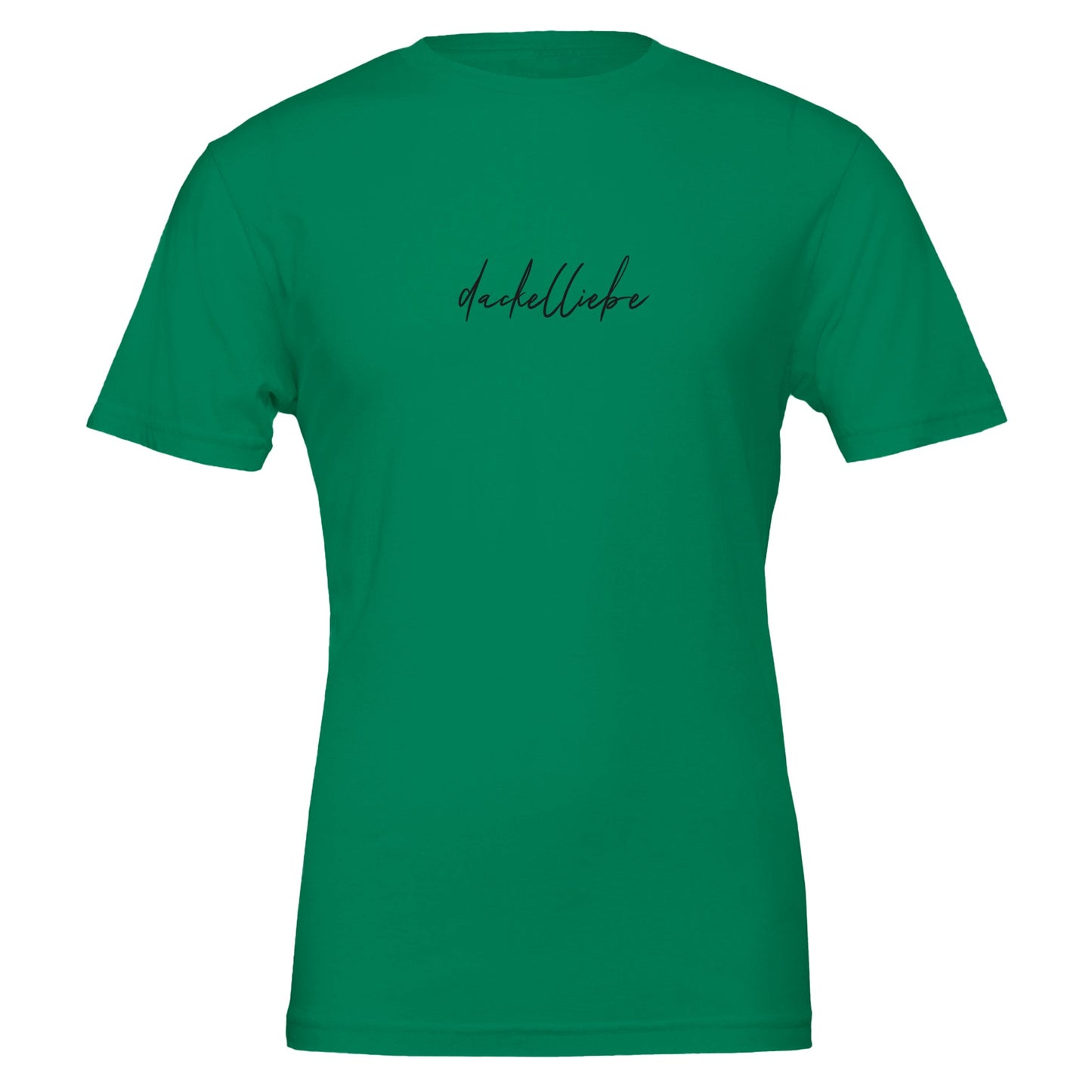 Dackel Unisex T-Shirt "Dackelliebe" - Motiv schwarz - Kelly