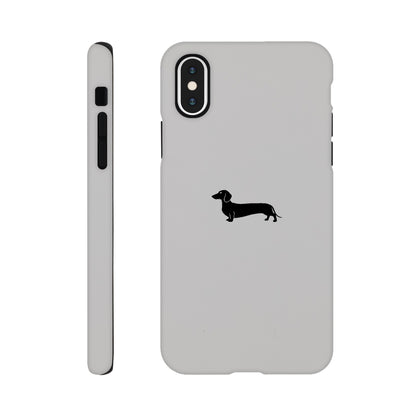 Dackel iPhone Handyhülle "Pablo" - Schwarz - iPhone XS